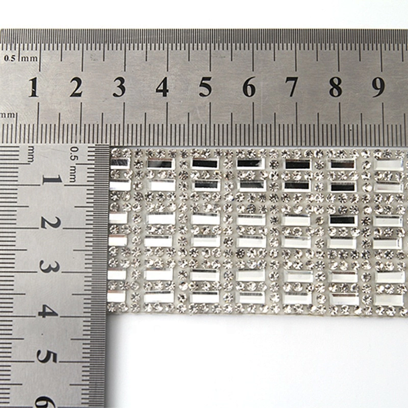 Kavatar  Wholesales Hotfix trimming rhinestone hotfix banding crystal diamond rhinestone transfer tape iron trimming