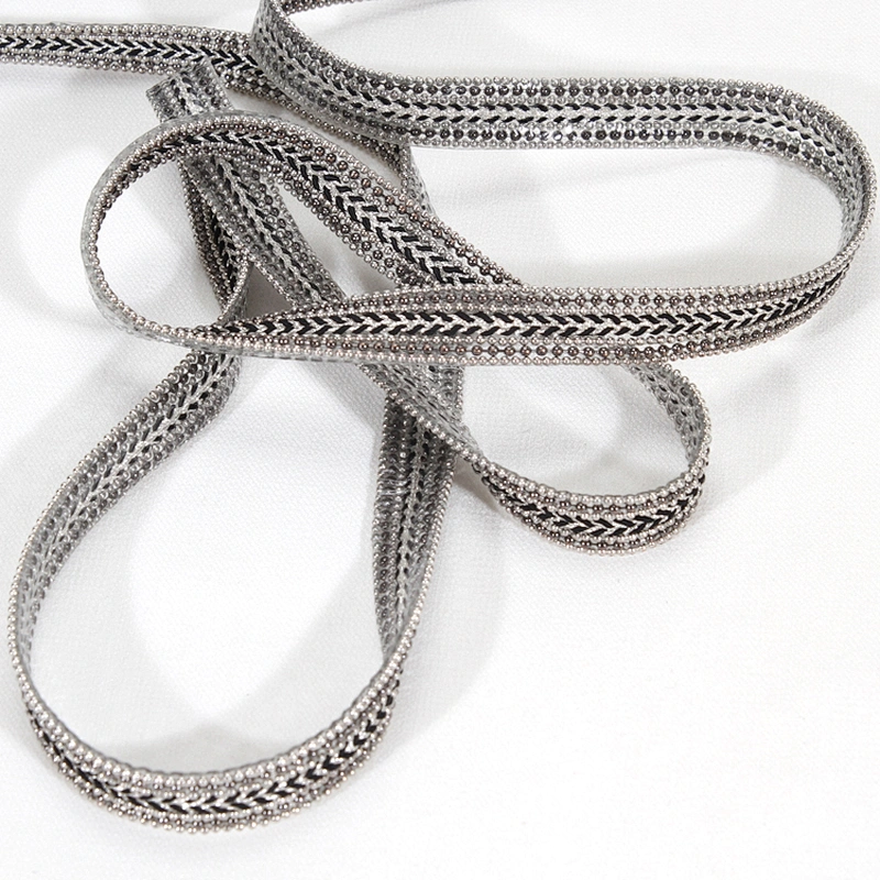 Wholesale Hotfix Crystal Rhinestones Trim with Accessories Beads Chain