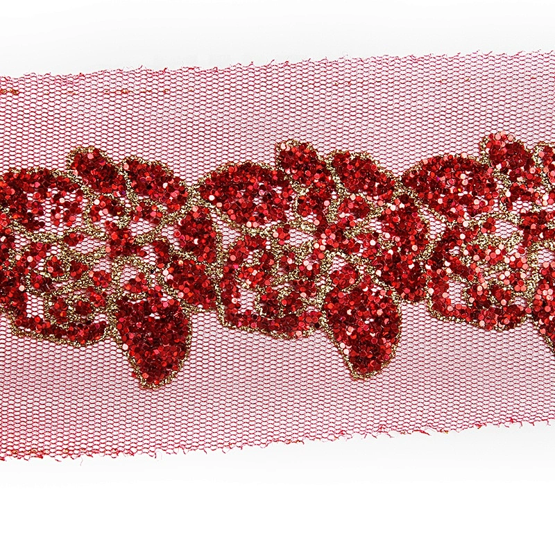 Fashion hand bronzing manual bar code lace clothing accessories