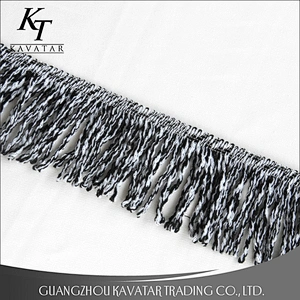 Custom various styles cotton tassel fringe trim in Kavatar