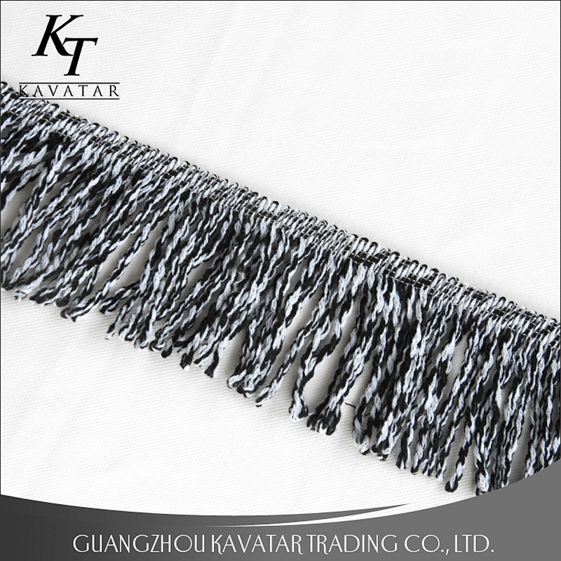 Custom various styles cotton tassel fringe trim in Kavatar