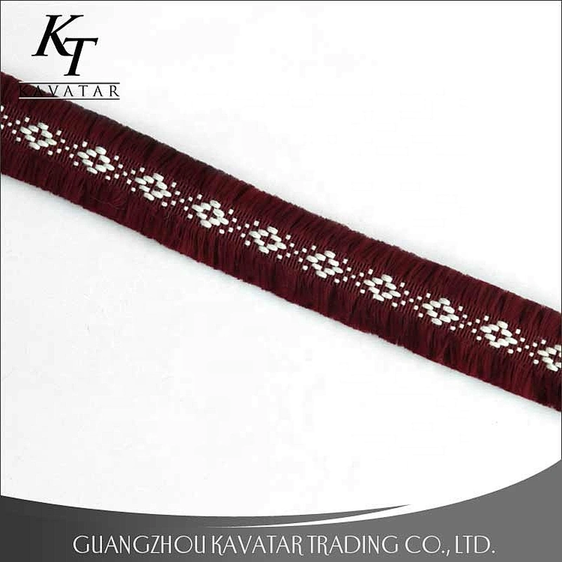 Wholesale Customize Flowers Embroidery Ribbon And Tassel