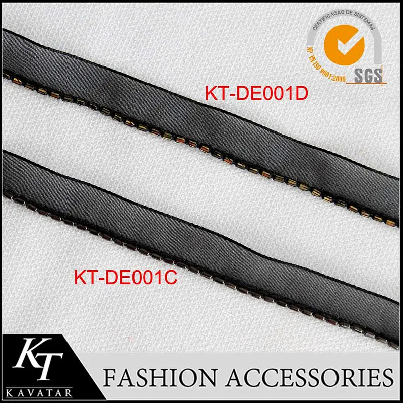 Double Color 1.1 CM Lace Trimming Exquisite Design Band