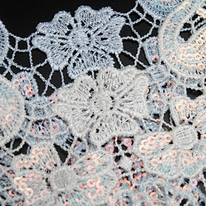 Spot supply of water - soluble embroidered beads clothing accessories bags, shoes, hats, wedding dress department