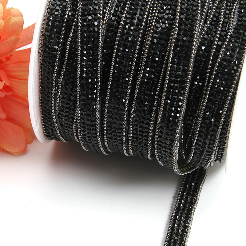 Kavatar Wholesale Trim Hotfix Trimming Theme Rhinestone For Clothing Buyers For Garment Accessories Banding Hotfix Trime