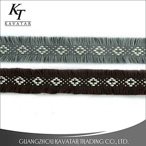 Wholesale Customize Flowers Embroidery Ribbon And Tassel