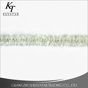 2017 High quality new design embroidery ribbon for Garment