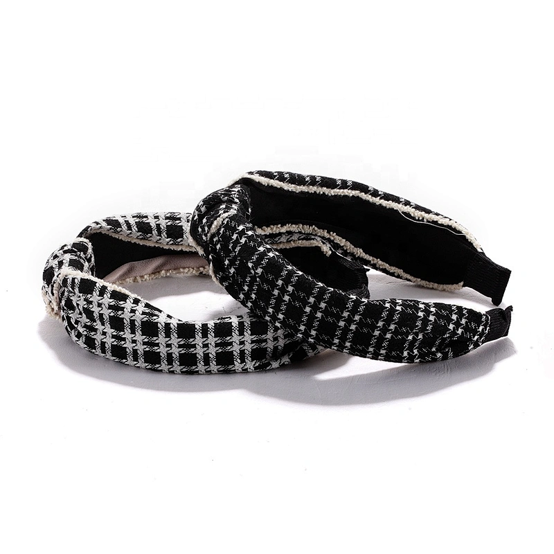 wholesale hwinter headband air accessories  headbands for women 2020 rhinestone  fur headband
