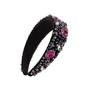 Headband girls go out with a lot of fun  hairbands for women headband  designer rhinestone headbands