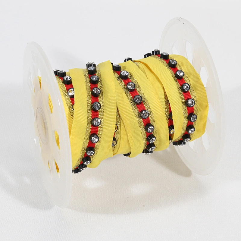 New beads tape trim for decorative garment
