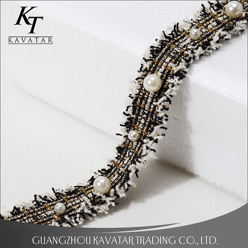 Popular modern decorative embroidery lace trim