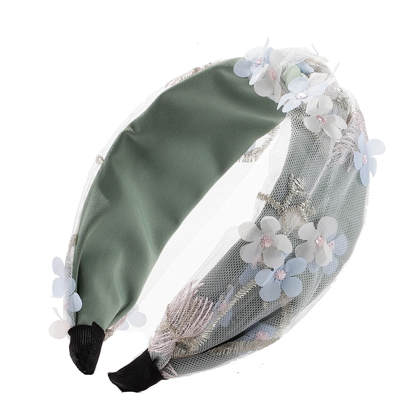Headbands for women 2020  Korean version of winter lace mesh butterfly party fashion headband  headbands wholesale