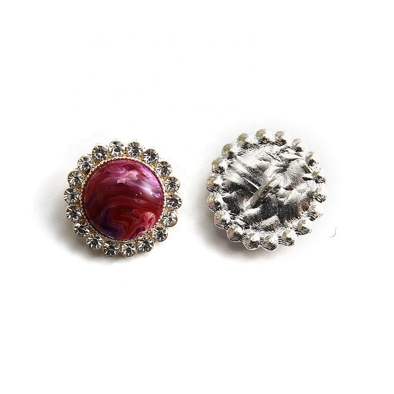 Clothing accessories set diamond buttons, clothing coat accessories buttons wholesale