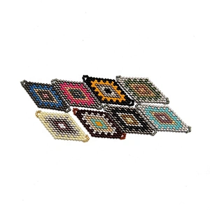 Christmas Cherry Flower Decorative Sew on Rhinestone Beaded Patches Wholesale patches for clothing