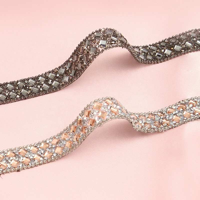 kavatar  hotfix rhinestones trimming  to bead and Glass  Banding trimming  for shoes  for Clothing  for hat  hotfix tap Crystae transfers