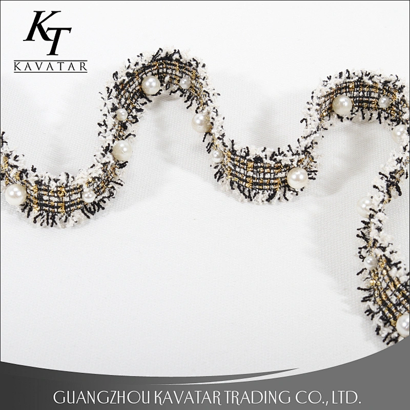 Popular modern decorative embroidery lace trim