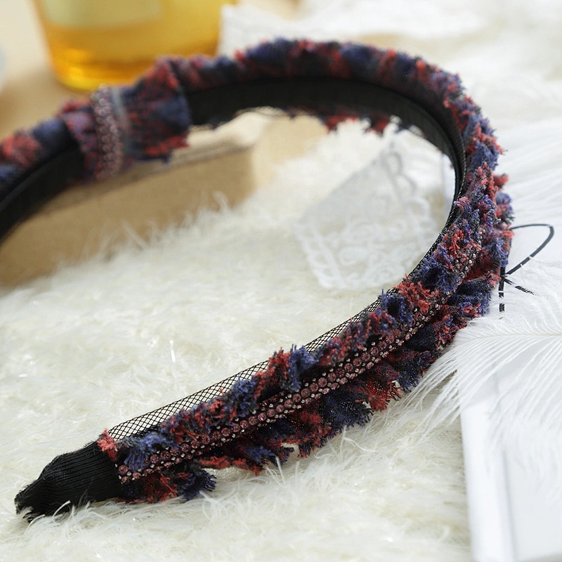 Europe and America restoring ancient ways hair hoop fashion Designer headband women hair headband girl rhinestone hairbands