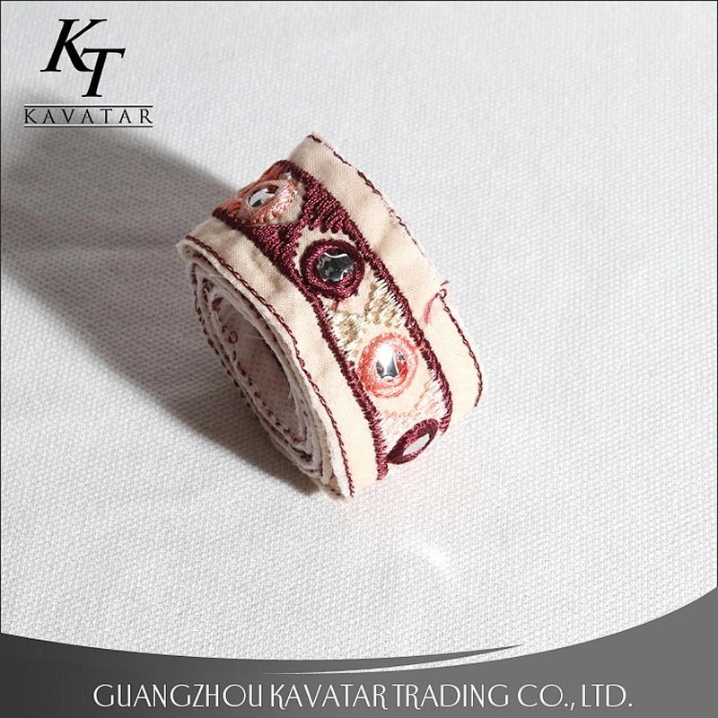 Fashion new style mirror white lace trimming