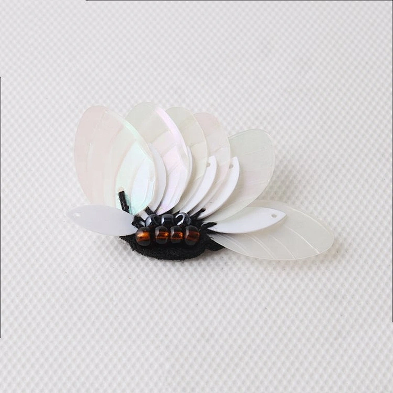 Kavatar Manufacturer Wholesale Flower Applique Custom Sequin Patches For Clothes