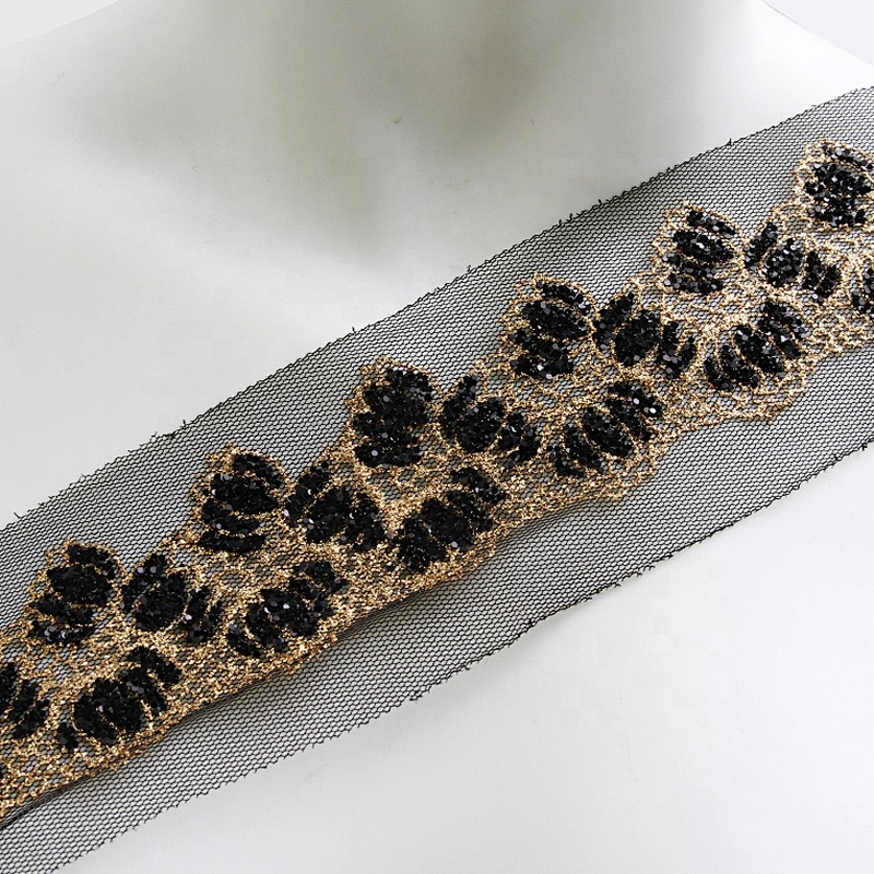 Fashion hand bronzing manual bar code lace clothing accessories