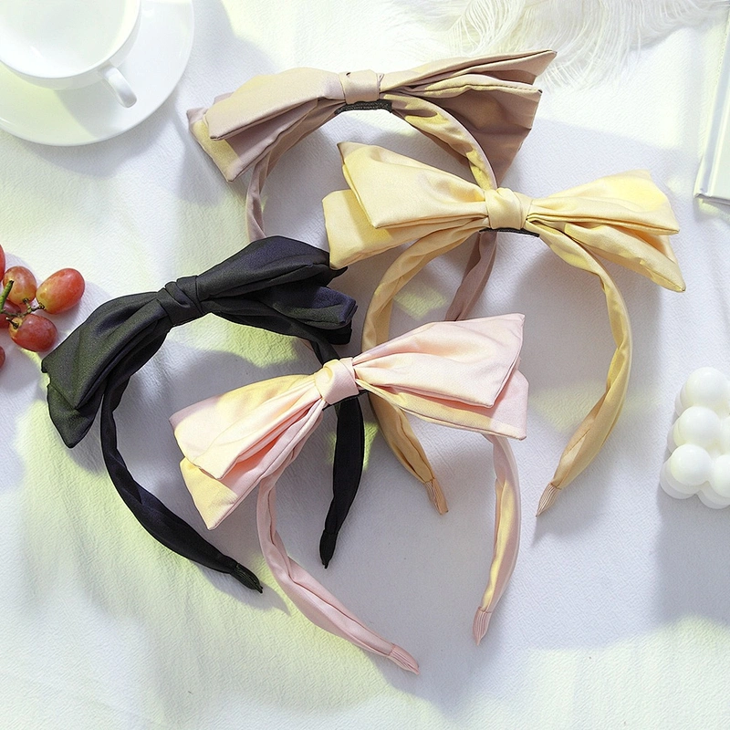 Korean style girls hair band 2020 designer headbands  fur headband  bow hair band