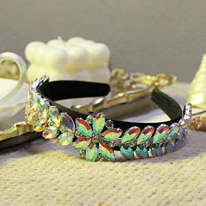 china Headbands for women 2020 european and American minimalist hair band  rhinestone headbands baroque headbands