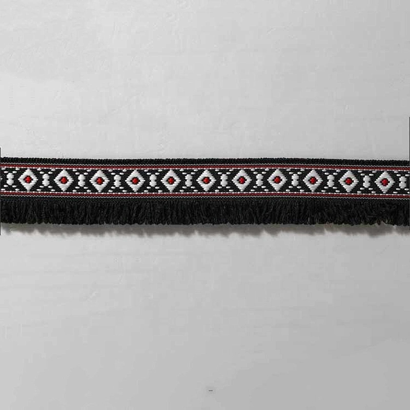 Wholesale polyester ethnic embroidery ribbon for clothes