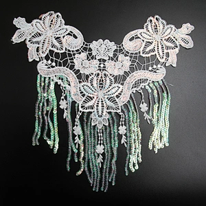 Spot supply of water - soluble embroidered beads clothing accessories bags, shoes, hats, wedding dress department