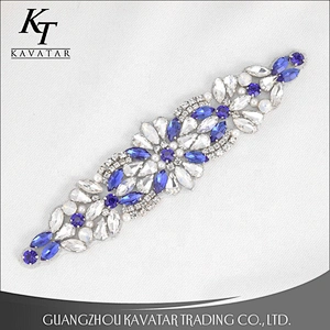 top selling purple rhinestone applique
