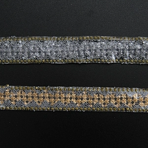 Kavatar Wholesale Hotfix Trim Garment Accessory Fashion Hot DIY Trim Fringe For Clothing Iron on Trims