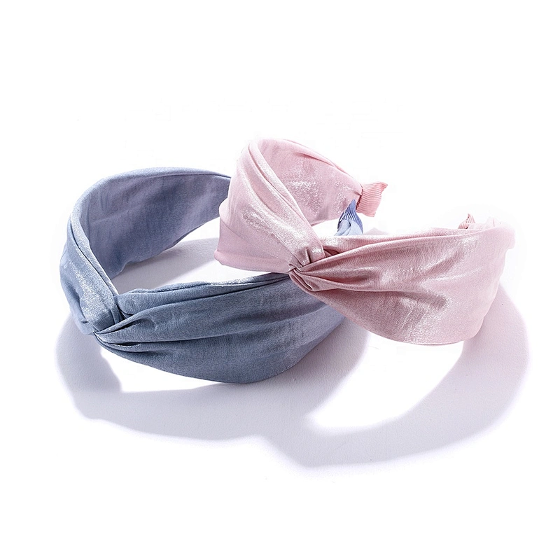 American and Korean versions of polyester slippery winter wide band fashion web celebrity street party hair accessories