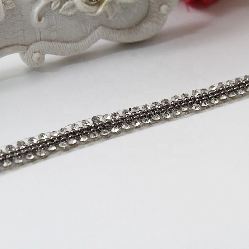 Free sample crystal rhinestone hotfix trnasfer motif for clothing
