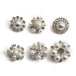Coat buttons ,dress buttons,New rhinestone buttons crystal pearl clothing diamond buttons,