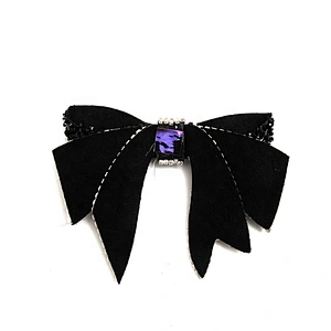Christmas Cherry Flower Decorative Sew on Rhinestone Beaded Patches Wholesale patches for clothing