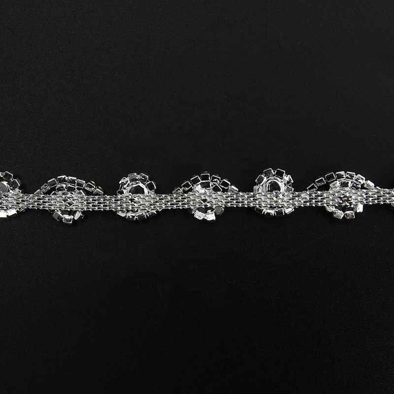 Kavatar Cheap Wholesale Simple Rhinestone Chain Choker Necklace