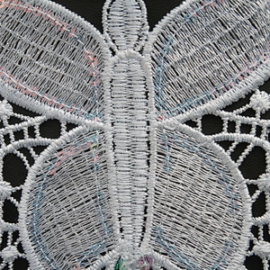 Wholesale water - soluble bead embroidery lace clothing accessories can be decorated wedding dress shoes and hats