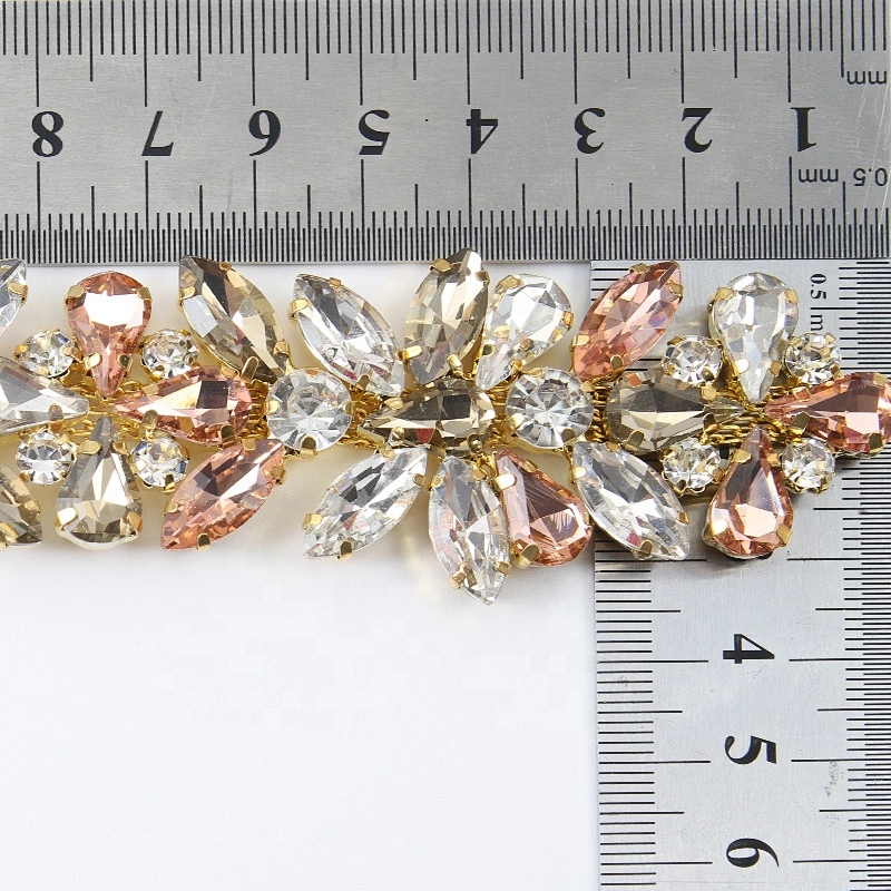 Kavatar Accessories tassel crystal rhinestone decorative chains sew on clothes or dress
