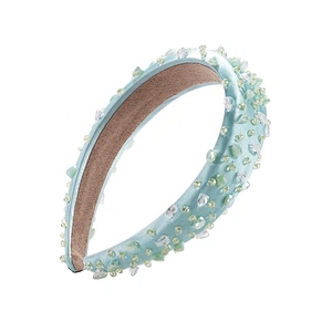 Headbands for girls hair accessories  rhinestone headbands  Small drill nail bead designer headbands