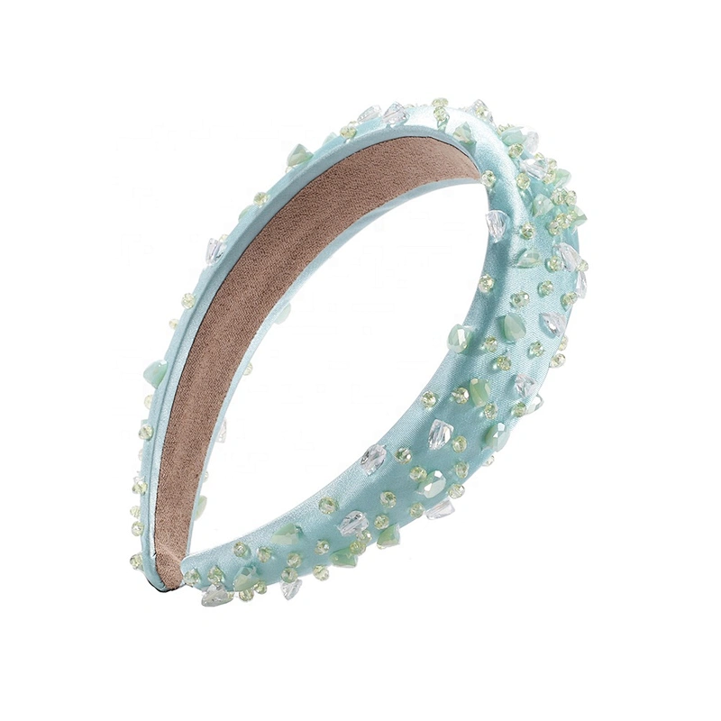 Headbands for girls hair accessories  rhinestone headbands  Small drill nail bead designer headbands