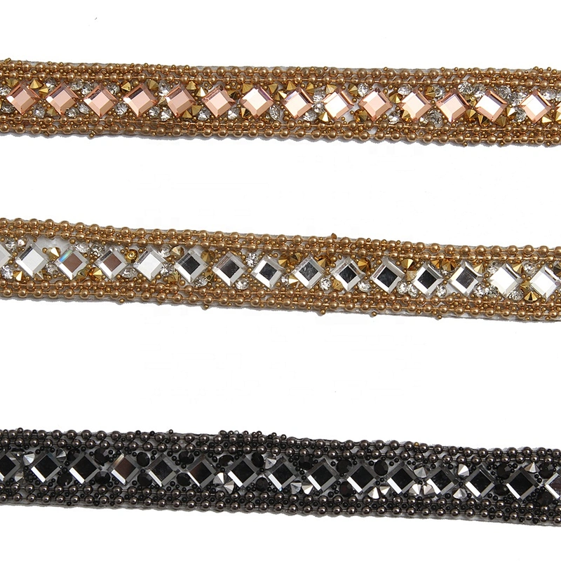 wholesalehot rhinestones trimming   for shoes  for Clothing for hat bead  Glass to trimming Banding Trim hotfix transfers