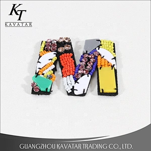 Bling Rhinestone Letter Appliques Beaded Crystal Patches Appliques