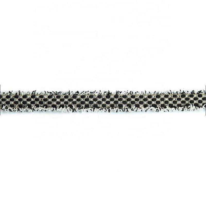 Custom Beautiful Fringe Embroidery Ribbon Tape