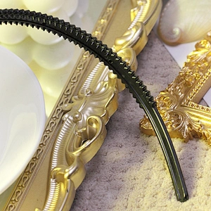Headbandfemale simple solid color splice color simple wind lady headband, hair band