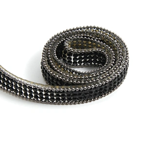 Kavatar Wholesale Trim Hotfix Trimming Theme Rhinestone For Clothing Buyers For Garment Accessories Banding Hotfix Trime