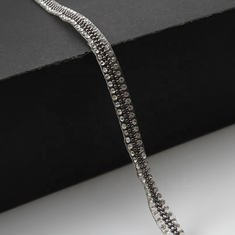 Free sample crystal rhinestone hotfix trnasfer motif for clothing
