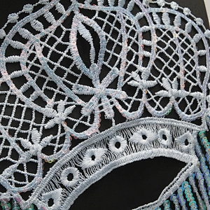 Spot supply of water - soluble embroidered beads clothing accessories bags, shoes, hats, wedding dress department