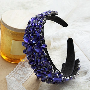 Manufacturer's spot supply fashion headbands 2020 baroque headbands new rhinestone headbands