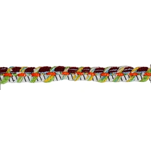 New style colorful braided tape/ribbons decoration for clothes