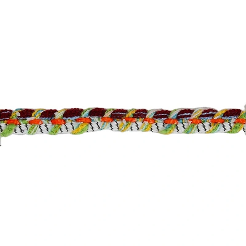 New style colorful braided tape/ribbons decoration for clothes