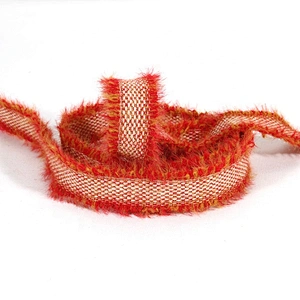 Kavatar Colorful Muticolorl Custom Weaving Ribbon Trim For Garment